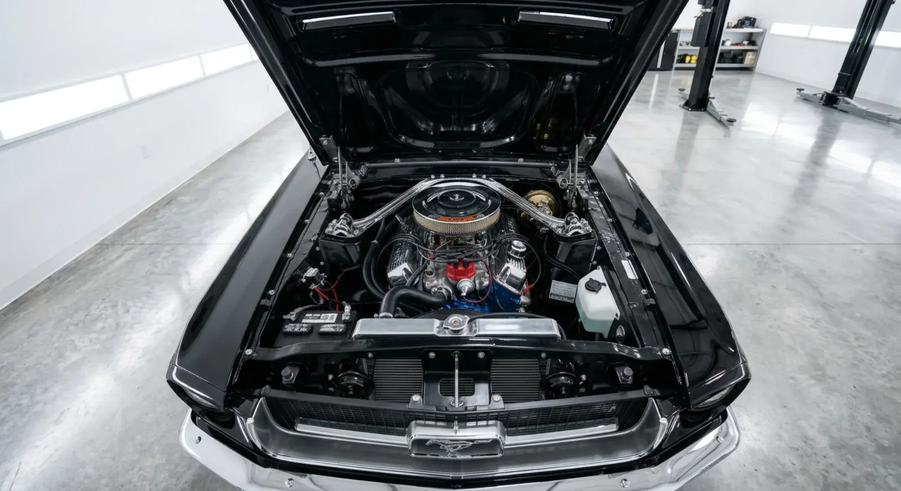 Ford Mustang - Motorraum